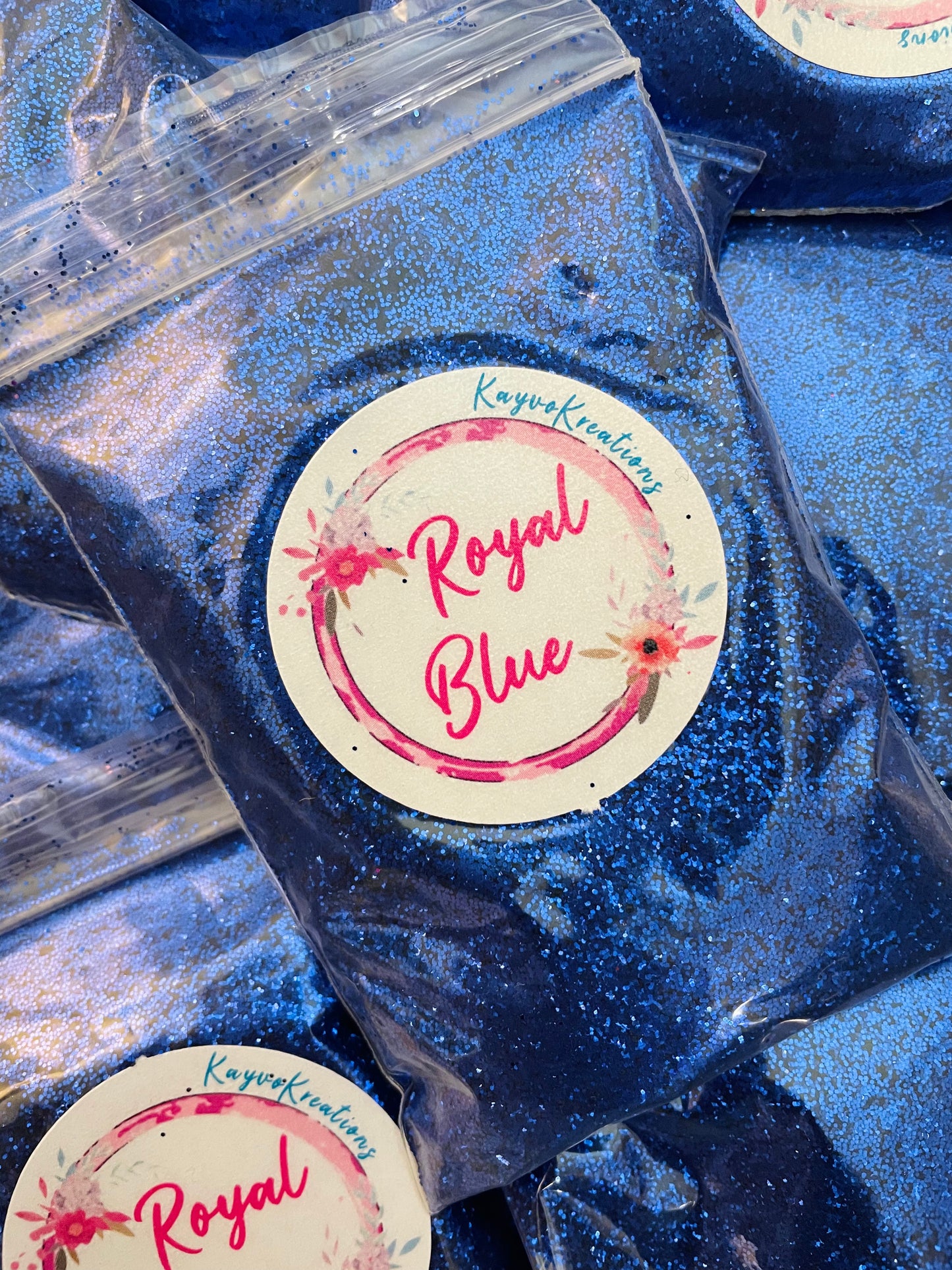 Royal Blue Glitter