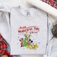 Embroidered Wonderful Time of the Year Mickey& Friends Holiday Sweatshirt