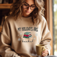 Embroidered My Holidays Are Booked Sweatshirt