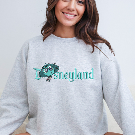 Embroidered Envy Disneyland Sweatshirt