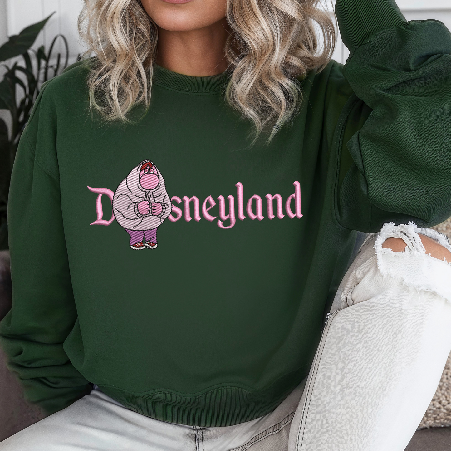 Embroidered Embarrassment Disneyland Sweatshirt