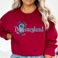 Embroidered Sadness Disneyland Sweatshirt