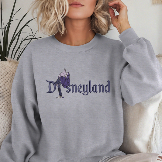 Embroidered Ennui Disneyland Sweatshirt