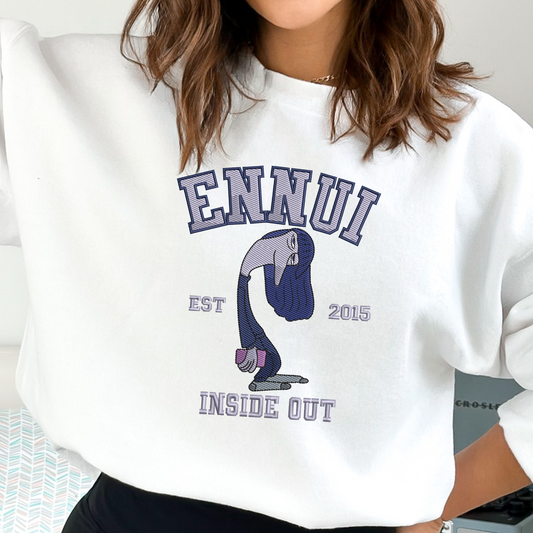 Embroidered Ennui Sweatshirt