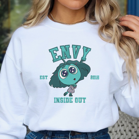 Embroidered Envy Sweatshirt