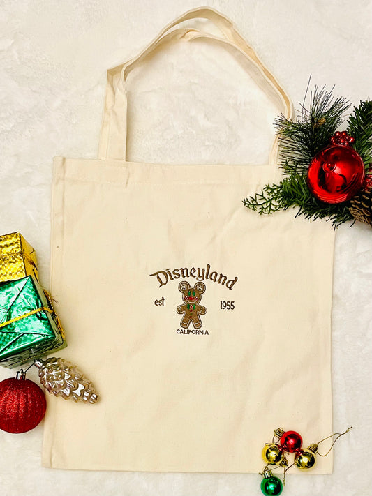 Disneyland Gingerbread Canvas Tote