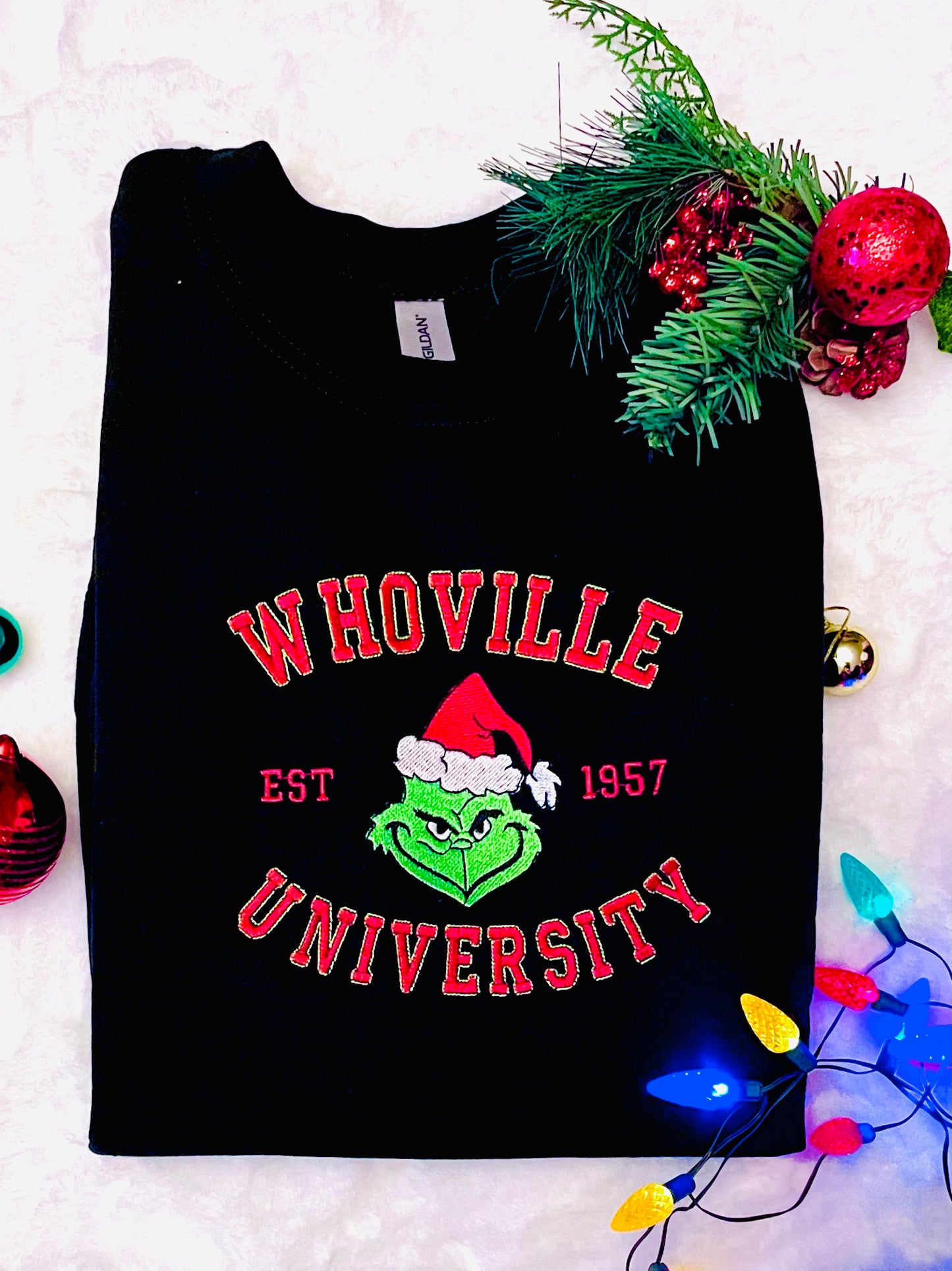 Whoville University Crew Neck Sweatshirt