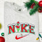 Vintage Grinch Swoosh Sweatshirt