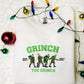 I’m Not Going Grinch Embroidered Sweatshirt