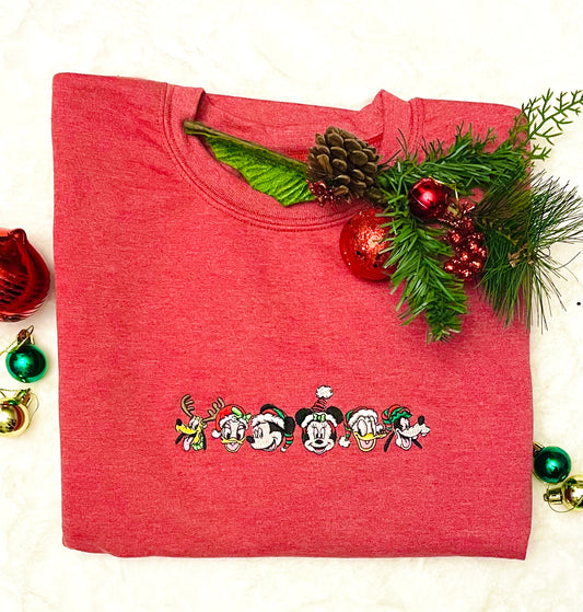 Christmas Mouse and Friends Sweatshirt