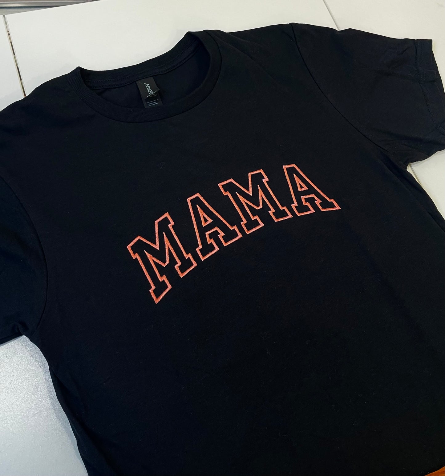 MAMA Embroidered Tee Shirt