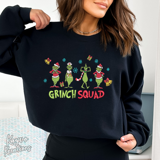 Grinch Squad Nurse Sweatshirt