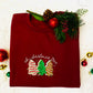 Oh ￼Christmas Tree Embroidered Sweatshirt