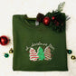 Oh ￼Christmas Tree Embroidered Sweatshirt