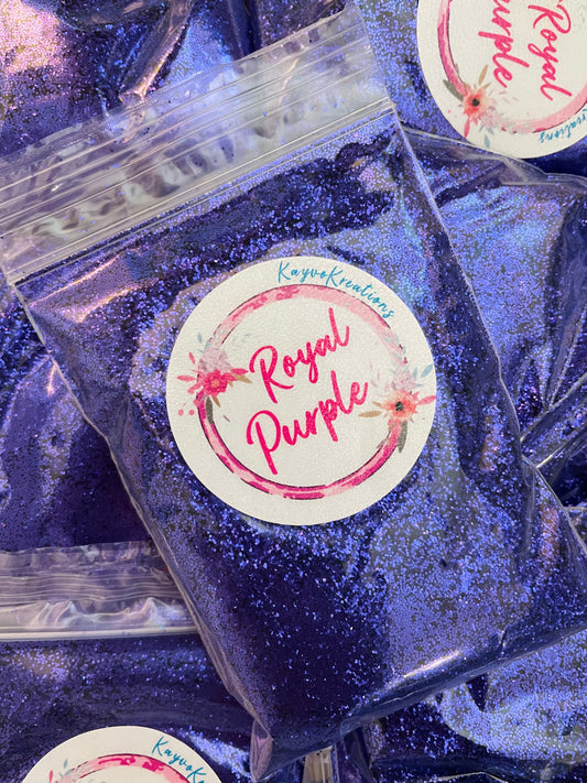 Royal Purple Glitter