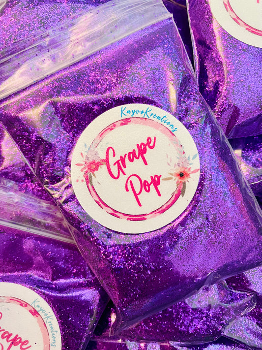 Grape Pop Glitter