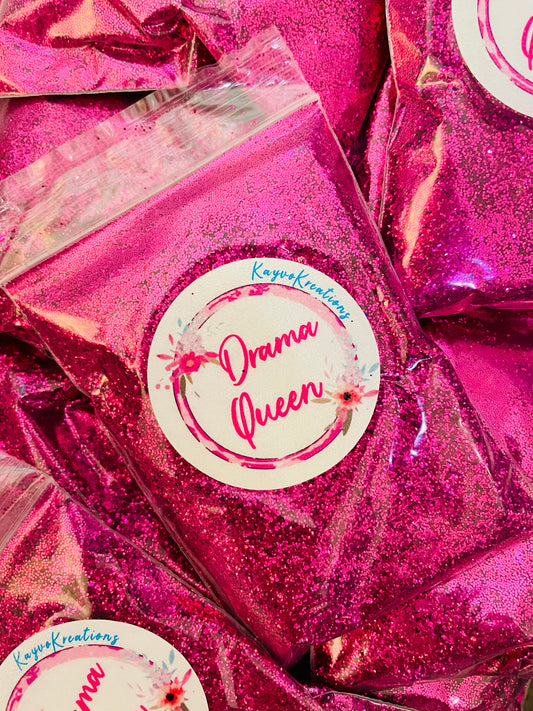 Drama Queen Pink Glitter