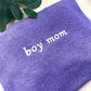 Boy Mom Embroidered TShirt