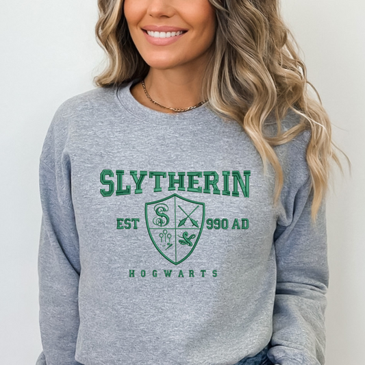 Embroidered HP Slytherin