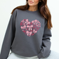 Embroidered Heart with Bow Variety Sweatshirt