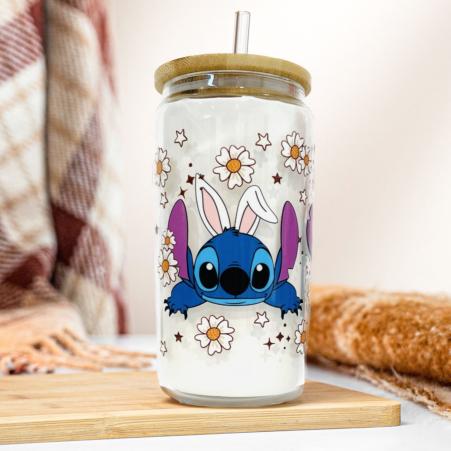 Stitch Easter Bunny UVDTF Wrap (RTS)